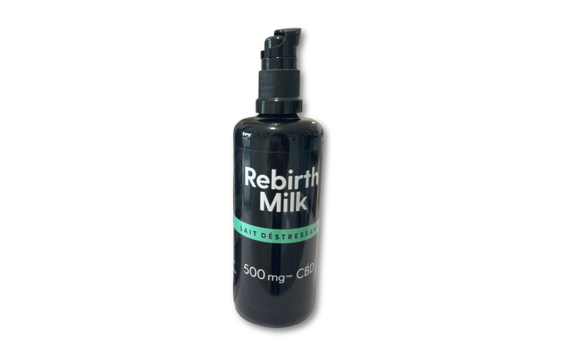 Lait déstressant au CBD 