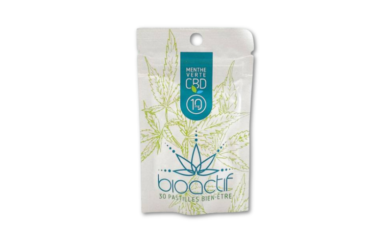 Acheter des pastilles 10mg de CBD à la menthe verte bio et française dans une boutique près de La Teste 