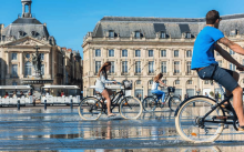 Découverte de Bordeaux à vélo avec Bordeaux Bike Experience à Bordeaux Bike exprerience